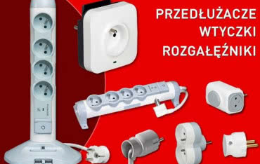 Przedłużacze i gniazda Legrand z ochroną przeciwprzepięciową