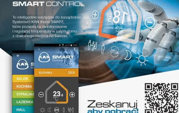 Zarządzaj ciepłem w swoim domu za pomocą inteligentnej aplikacji KAN-therm Smart Control!